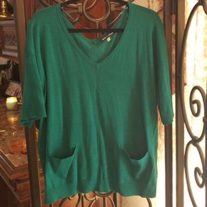 SALE!! Green sweater/blouse